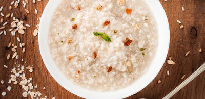 Detox Porridge mit Chicoree-Mandarine Topping